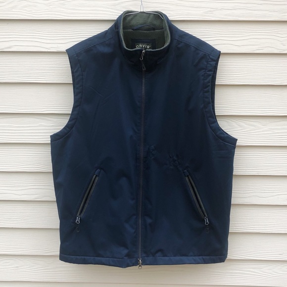 Men's Orvis Fleece-Lined Vest - Picture 7 of 8